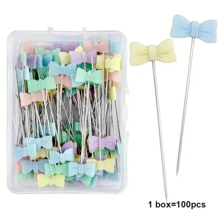 دبابيس شكل ببيونه ملون