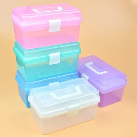 صندوق لوازم خياطه طبقات حجم كبير